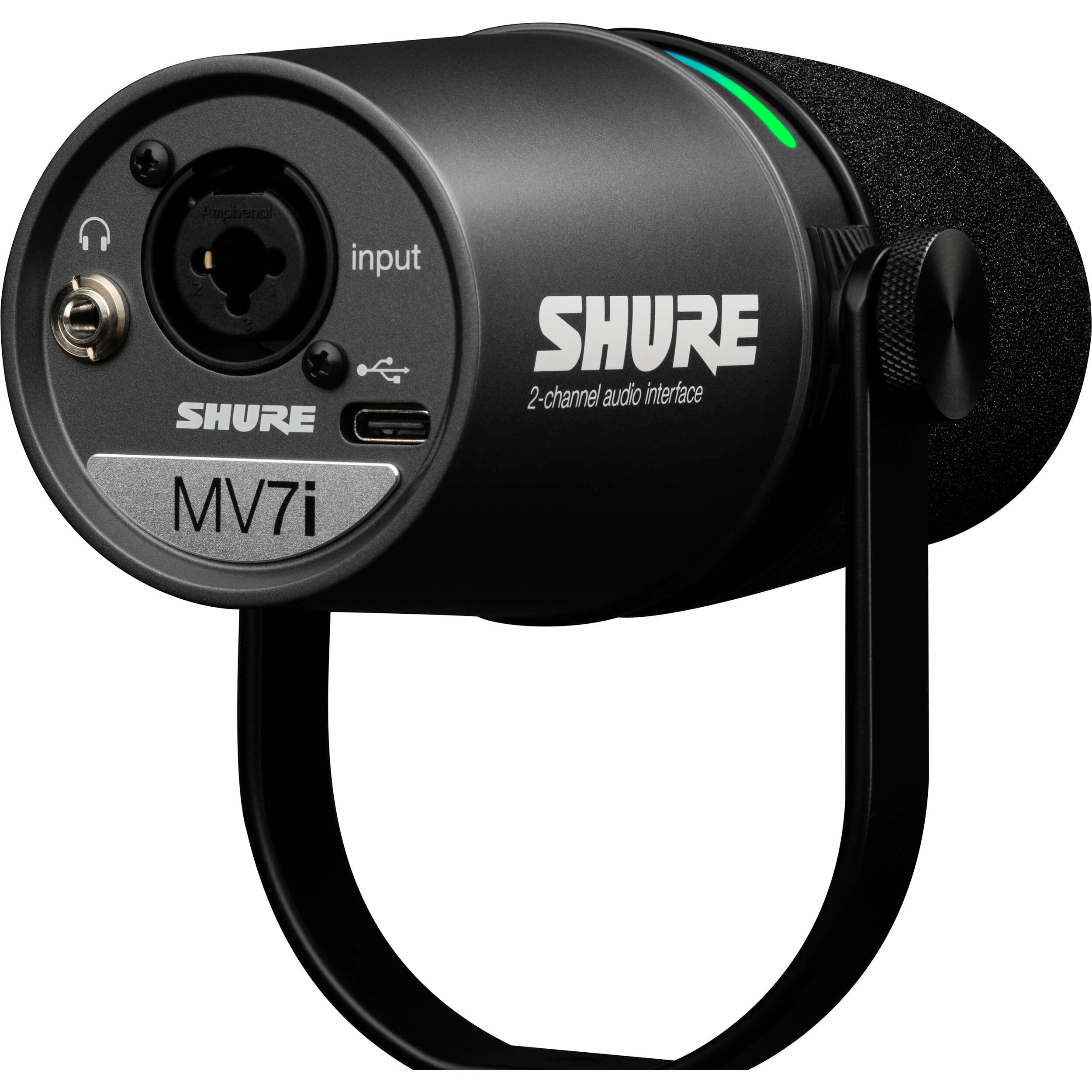 Shure MV7i Smart Mikrofons un Interfeiss