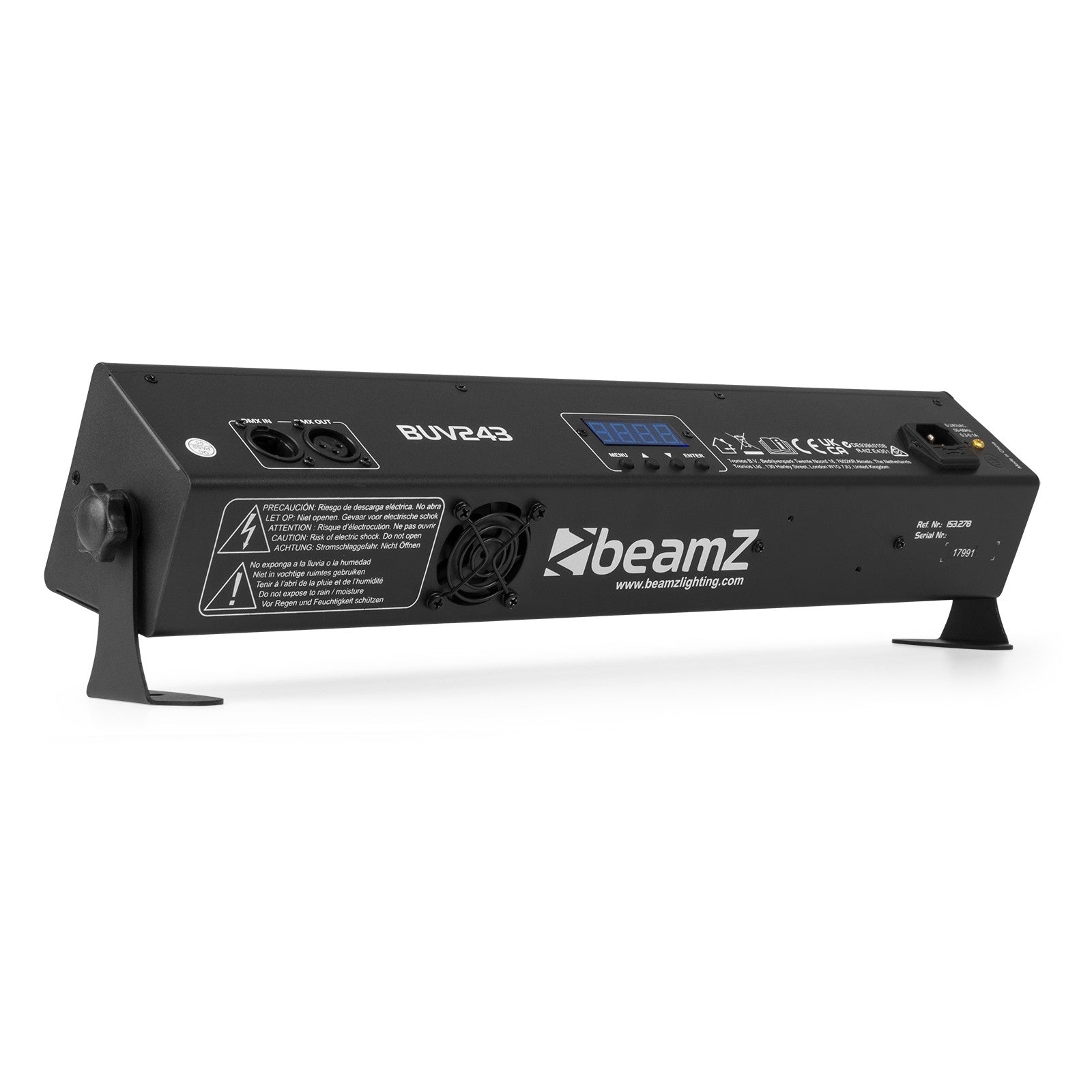 BeamZ BUV243 UV Bar with DMX 2x 12 LEDs efektu gaisma