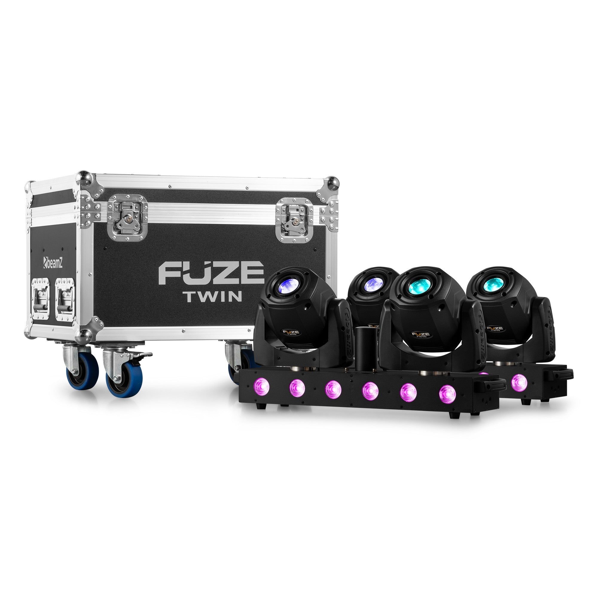 BeamZ FCFTB Transportkaste 2gb Fuze Twin prožektoriem