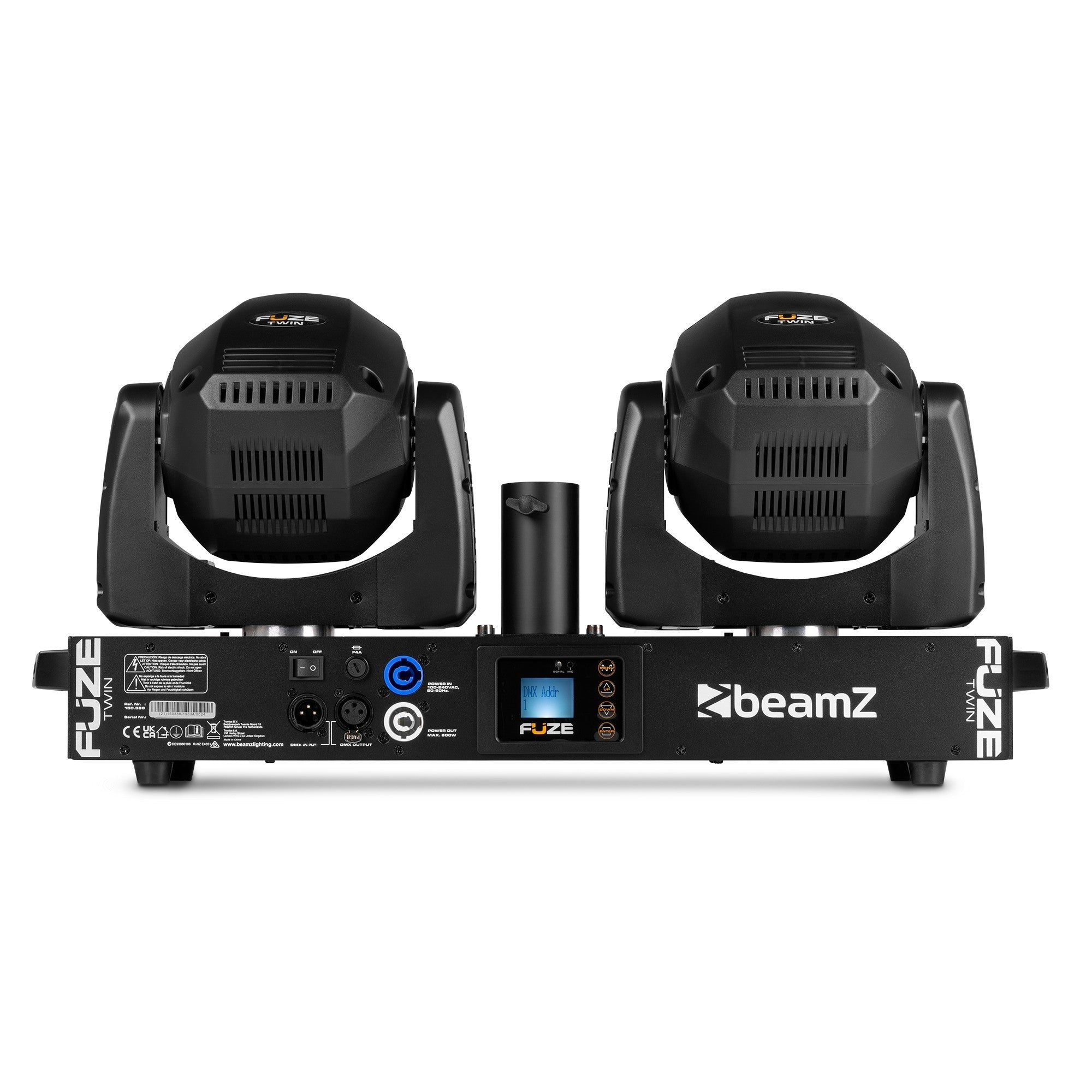 BeamZ Fuze Twin LED Spot Kustīgo galvu BAR