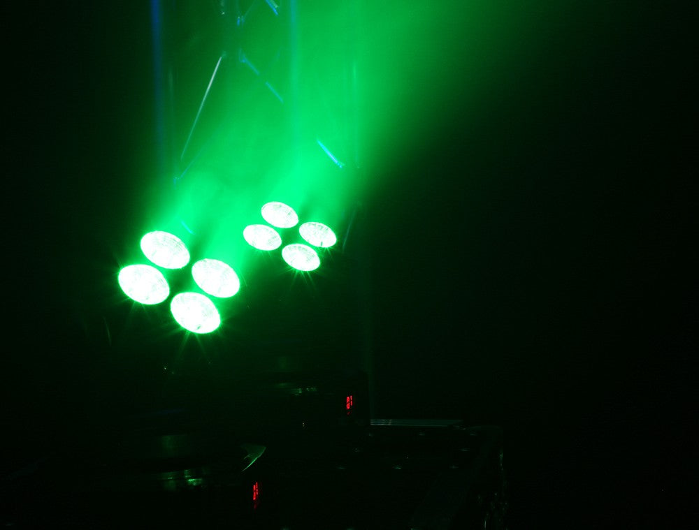 BeamZ MHL36 LED Wash Kustīgās galvas 4x 9W 2gb somā