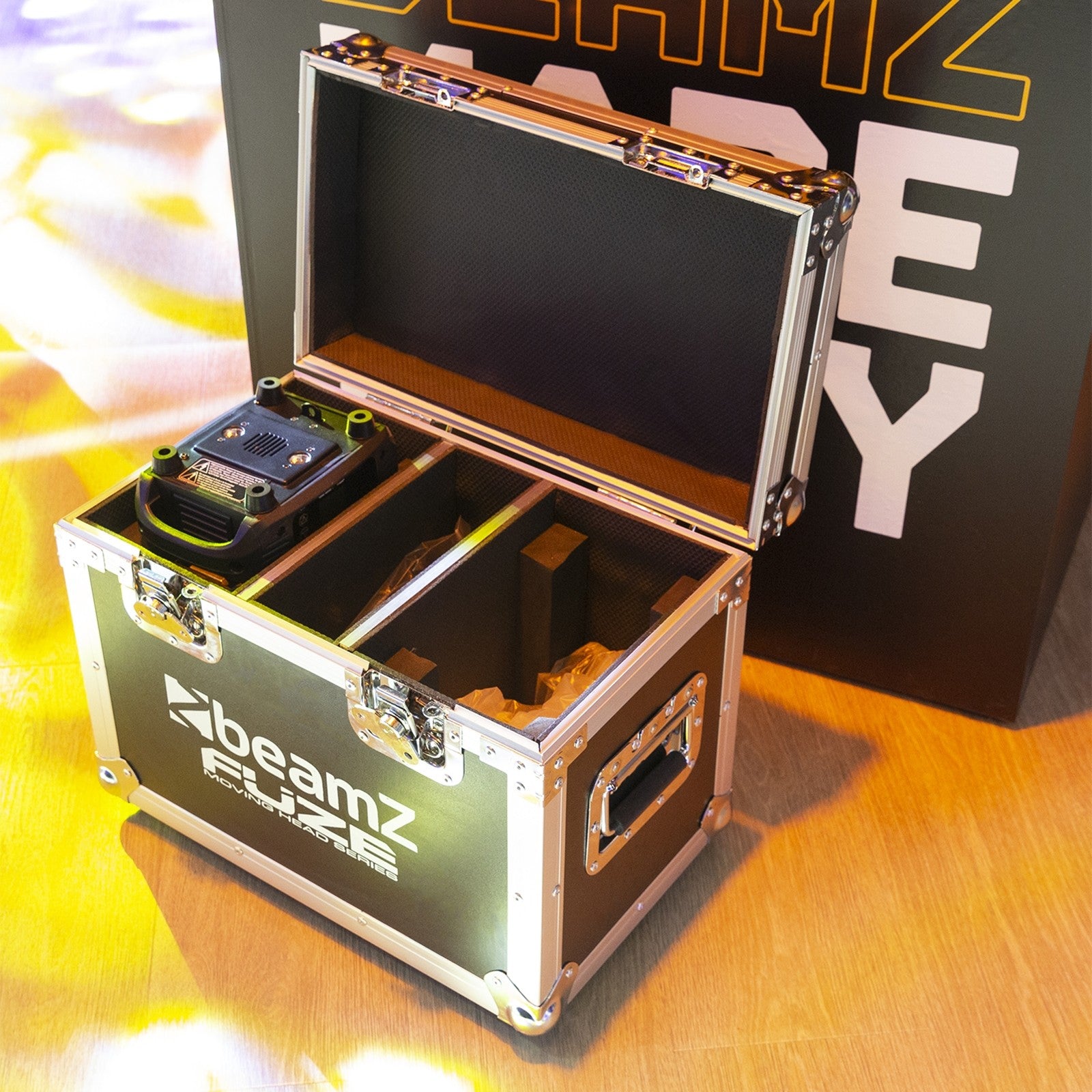 BeamZ Fuze75B LED Beam 2gb Kustīgās galvas transportkastē
