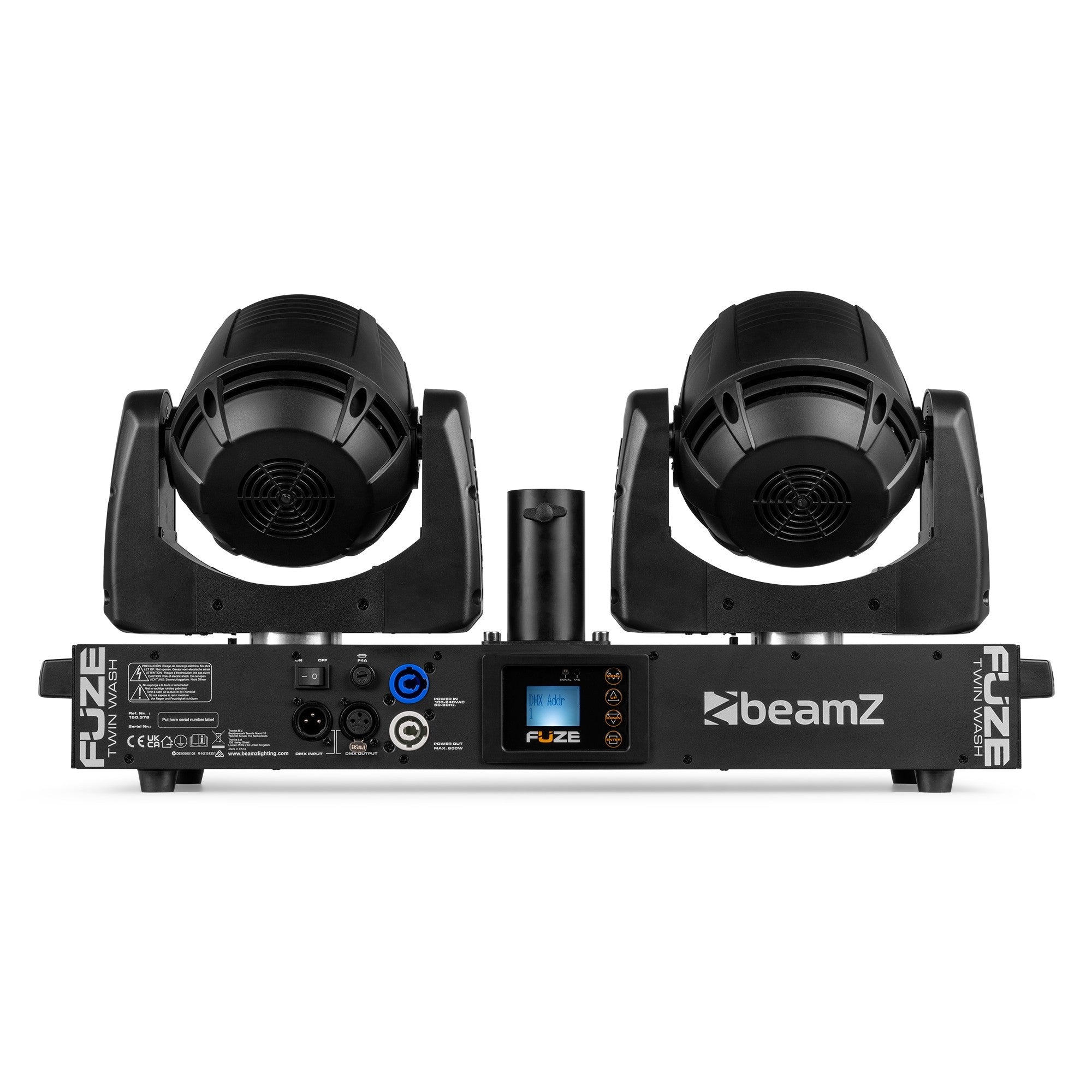 BeamZ Fuze Twin LED Wash Kustīgo galvu BAR