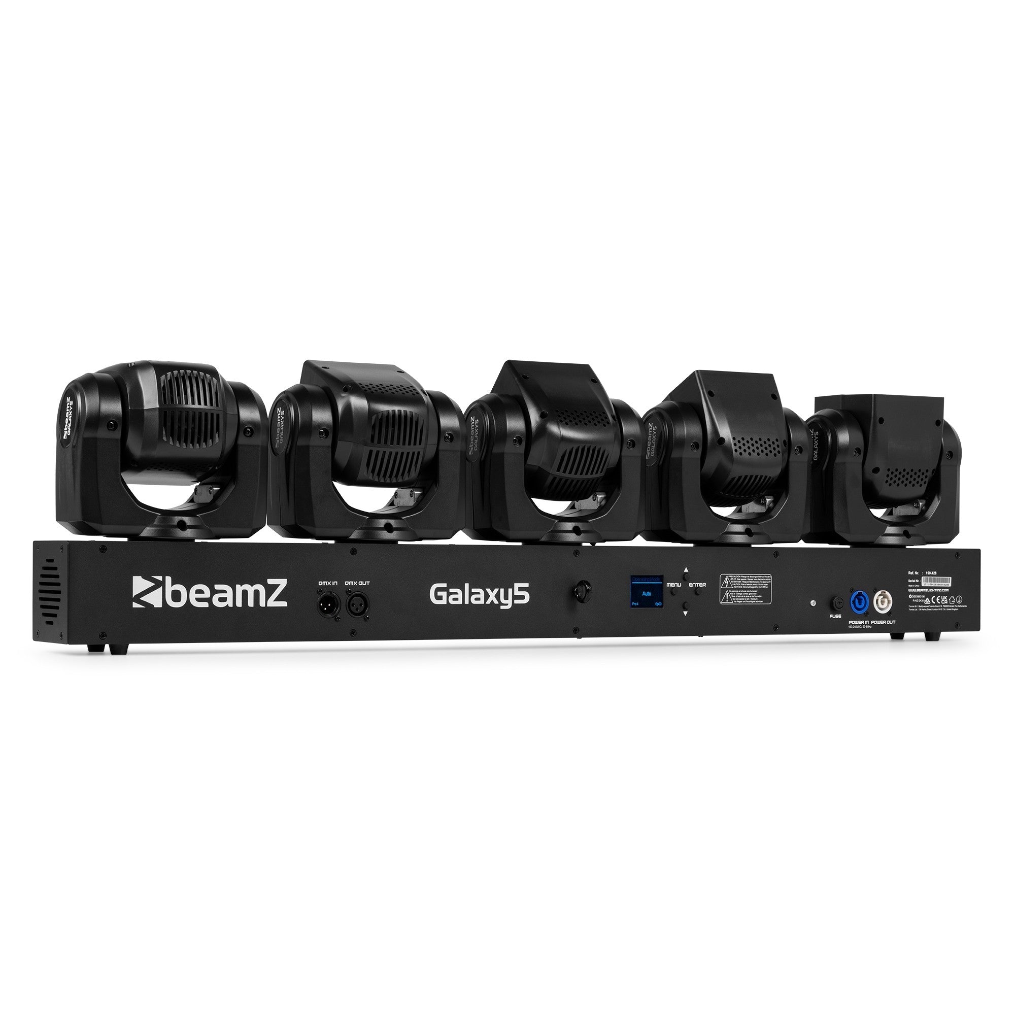BeamZ Galaxy5 Moving Head Bar kustīgo galvu stienis