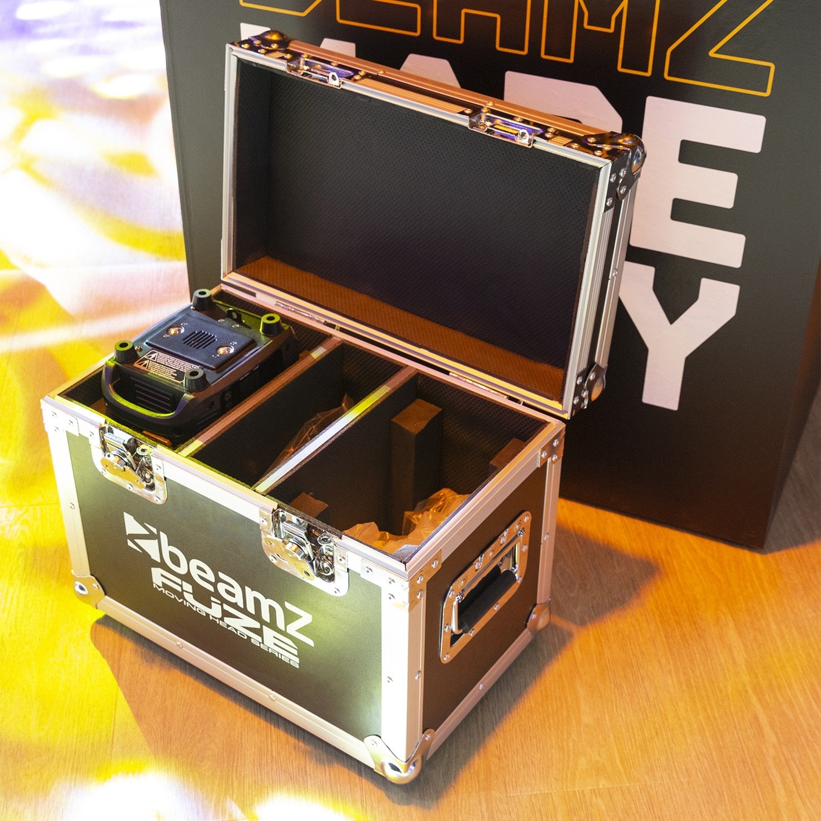 BeamZ Fuze75S LED Spot 2gb Kustīgās galvas transportkastē
