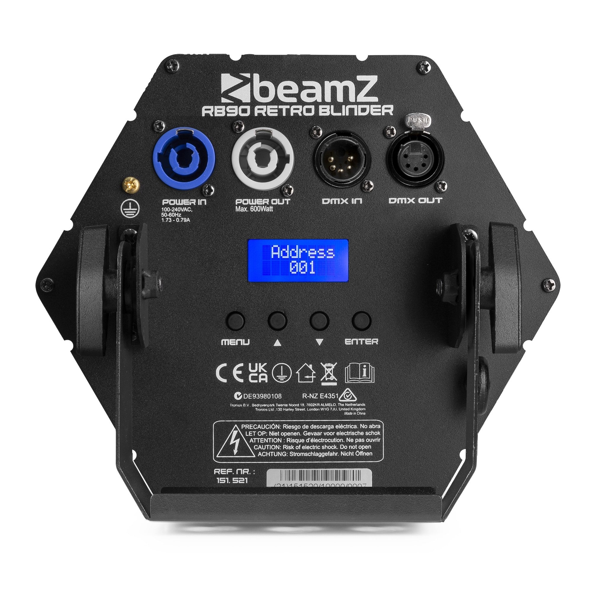 BeamZ RB90-5 Deco Retro Blinder 5-PIN prožektors