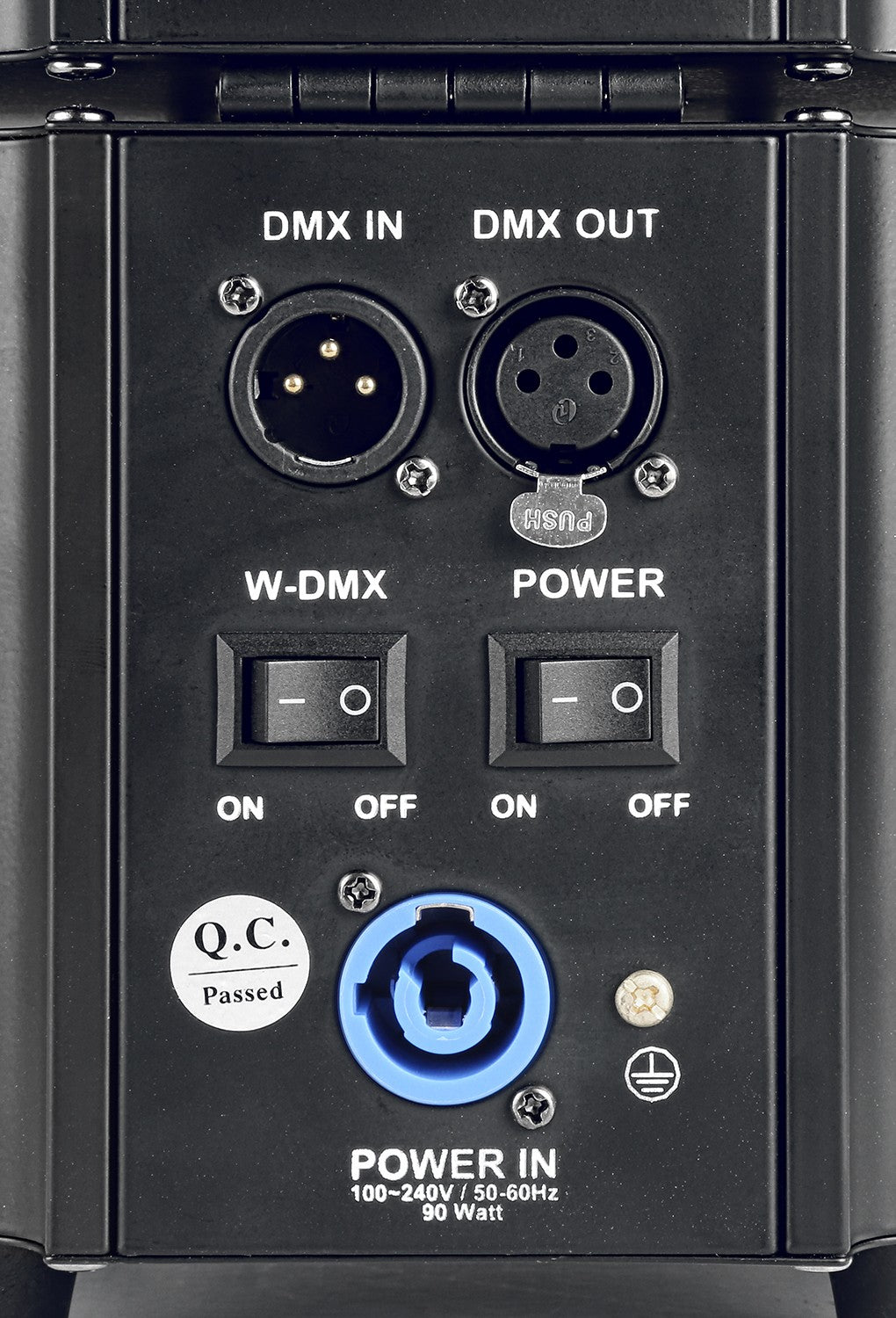 BeamZ BBP60 Uplighter Set, 6gb prožektori transportkastē ar lādētāju