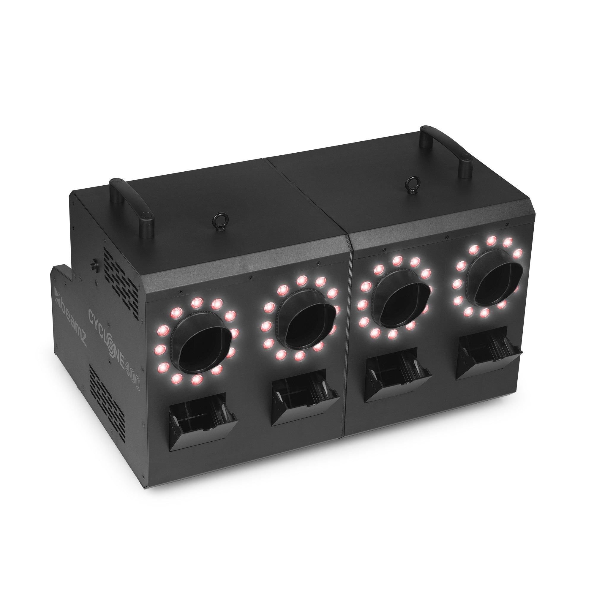 BeamZ Cyclone400 Dūmu & Burbuļu mašīna ar RGBW LED