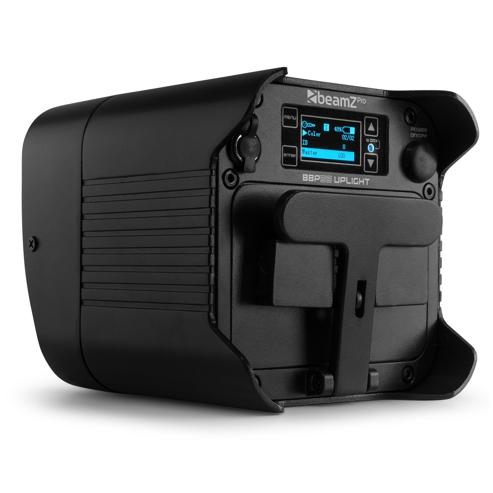 BeamZ BBP59 Battery Uplight Par 9x 12W ārtelpu gaismeklis