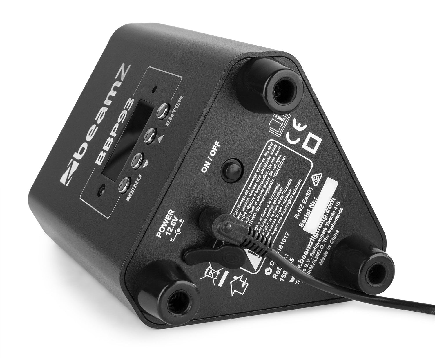 BeamZ BBP93 Battery Uplight Par 3x 10W gaismeklis
