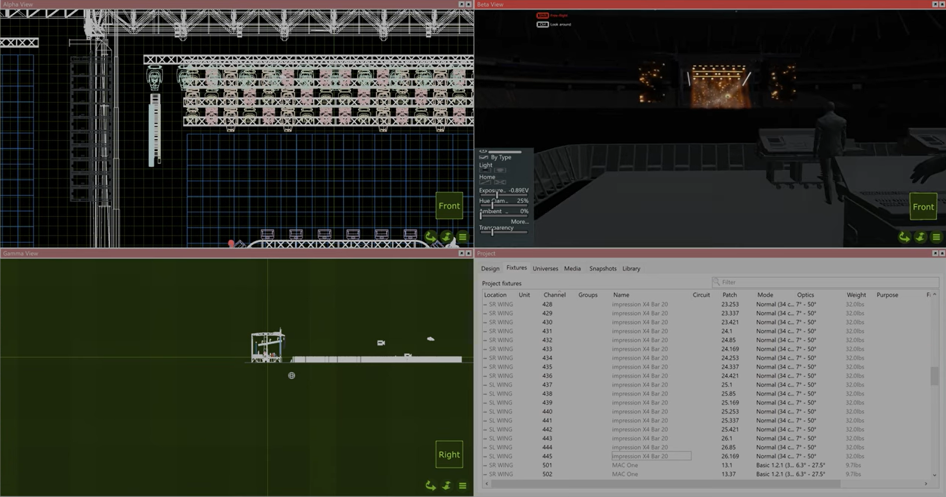 Capture 2025 SYMPHONY Lighting Visualization Software