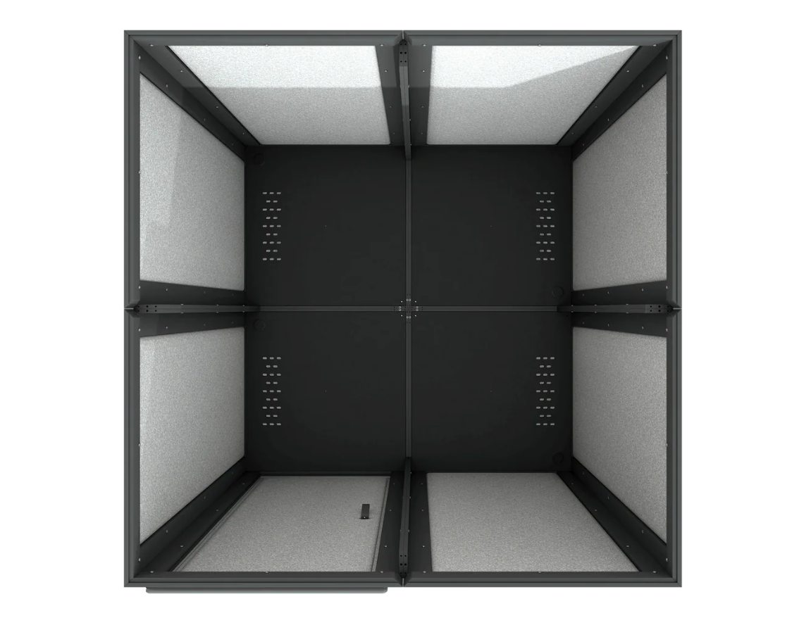 Vicoustic VicBooth Ultra A 1x1 Natural Oak Booth