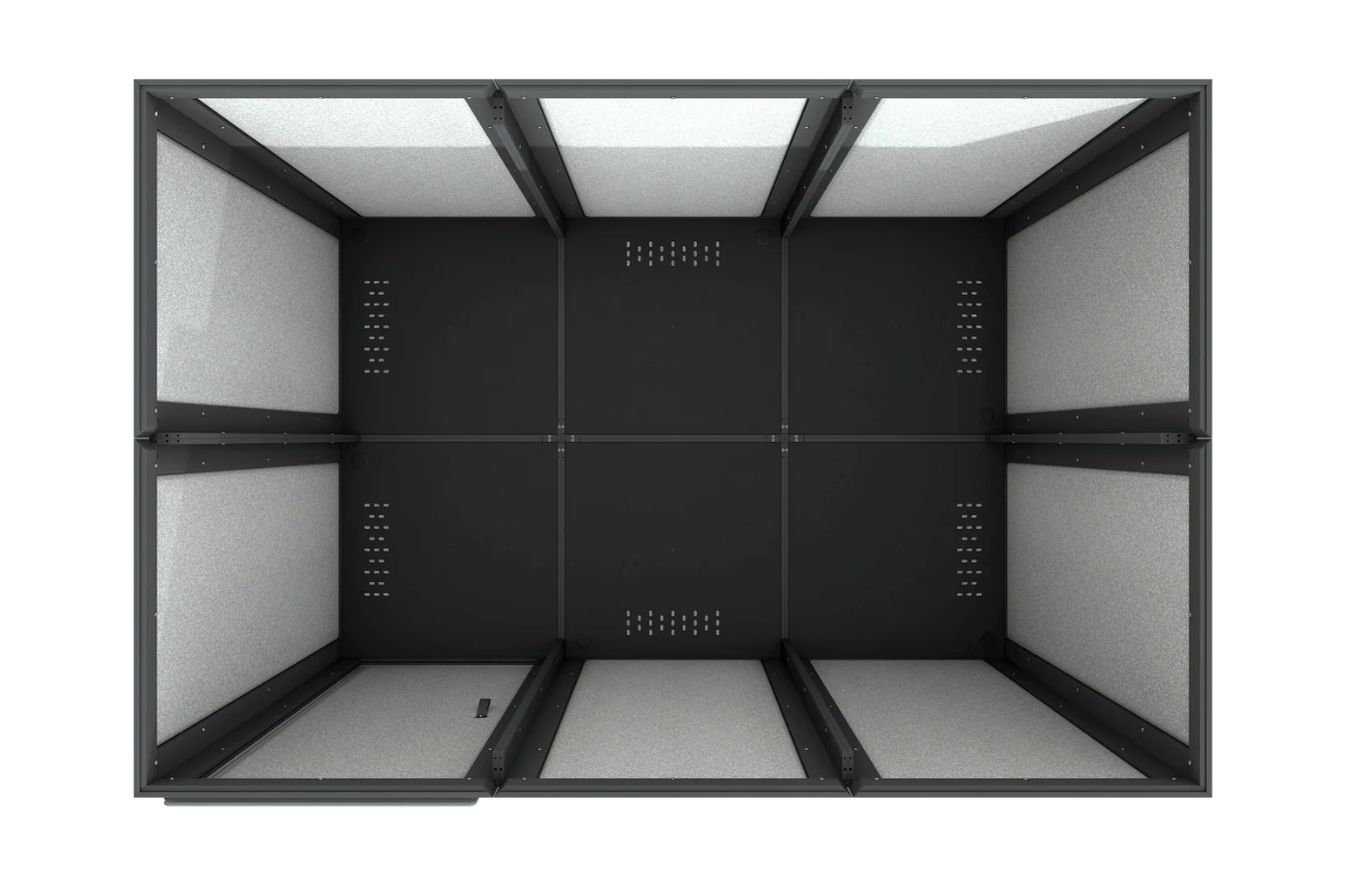 Vicoustic VicBooth Ultra A 1x1 White Matte Booth
