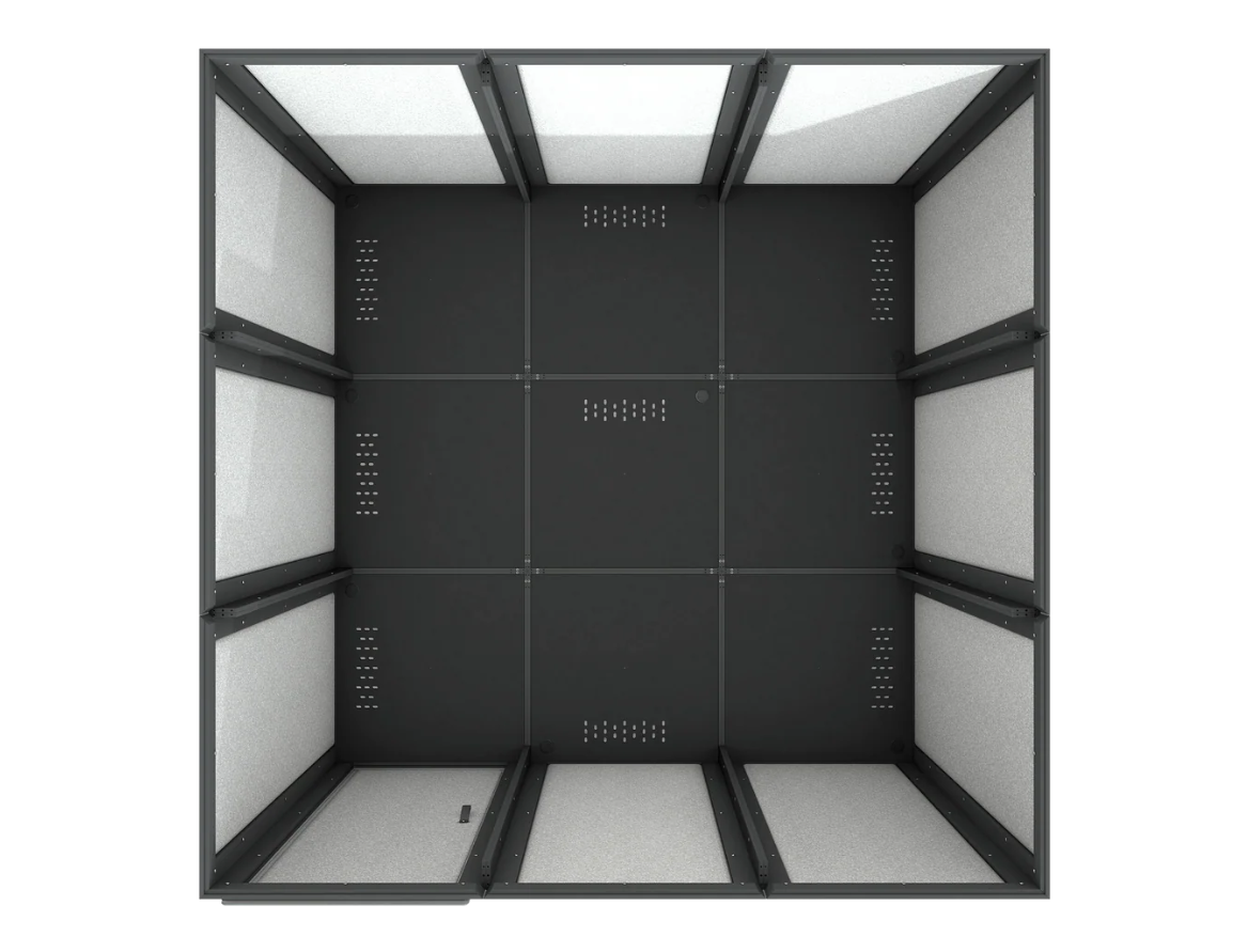 Vicoustic VicBooth Ultra A 1x1 White Matte Booth