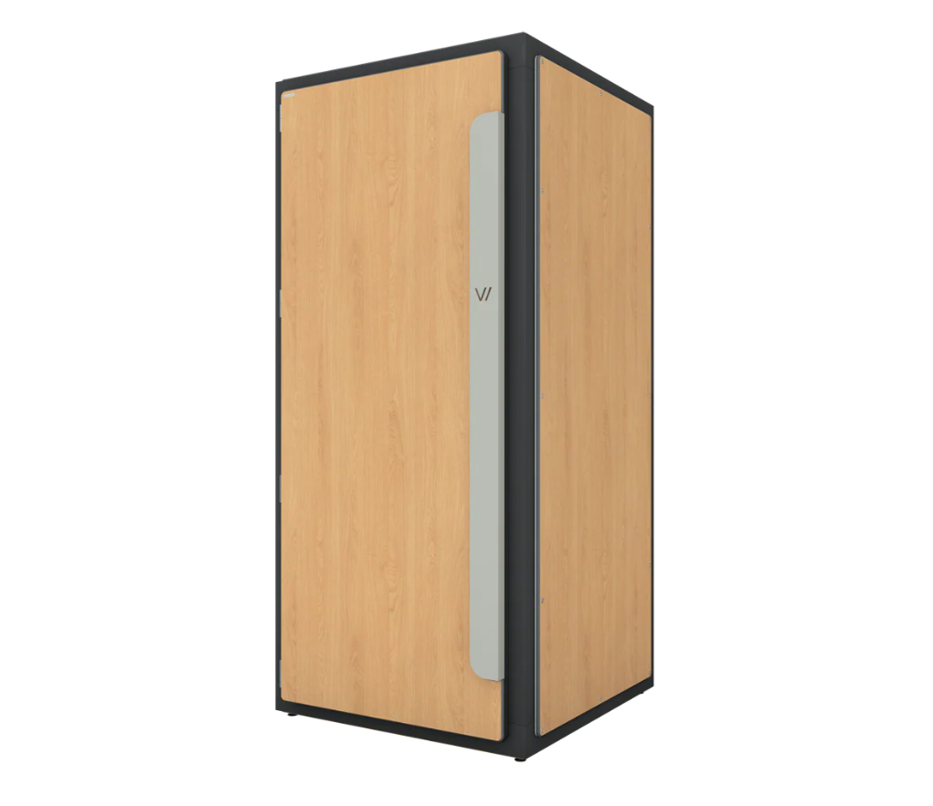 Vicoustic VicBooth Ultra A 1x1 Natural Oak Booth