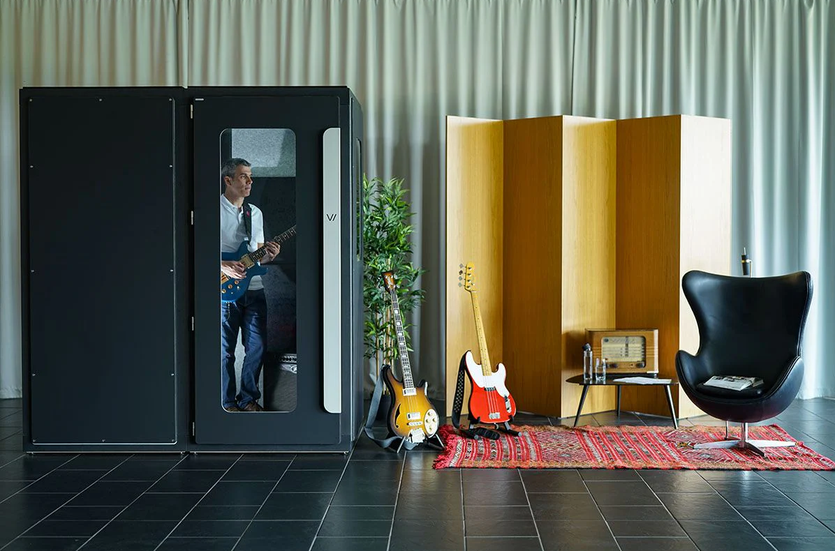Vicoustic VicBooth Ultra B 1x1 Natural Oak Booth
