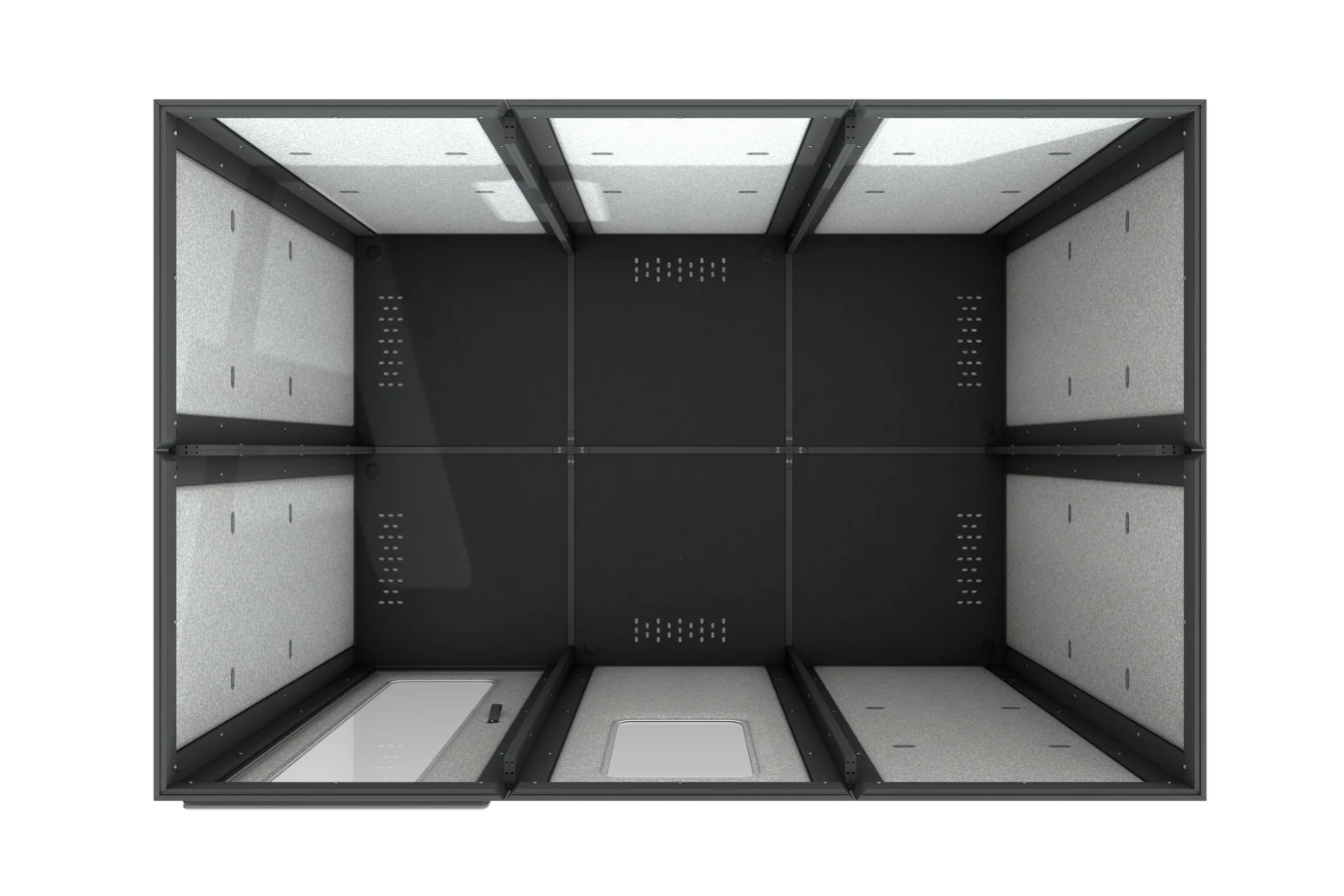Vicoustic VicBooth Ultra C 1x1 Black Matte Booth
