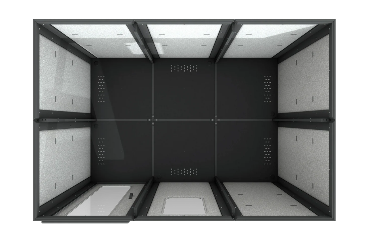 Vicoustic VicBooth Ultra C 1x1 White Matte Booth