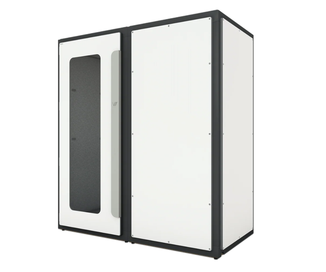 Vicoustic VicBooth Ultra B 1x2 White Matte Booth