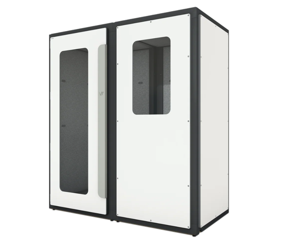 Vicoustic VicBooth Ultra C 1x2 White Booth