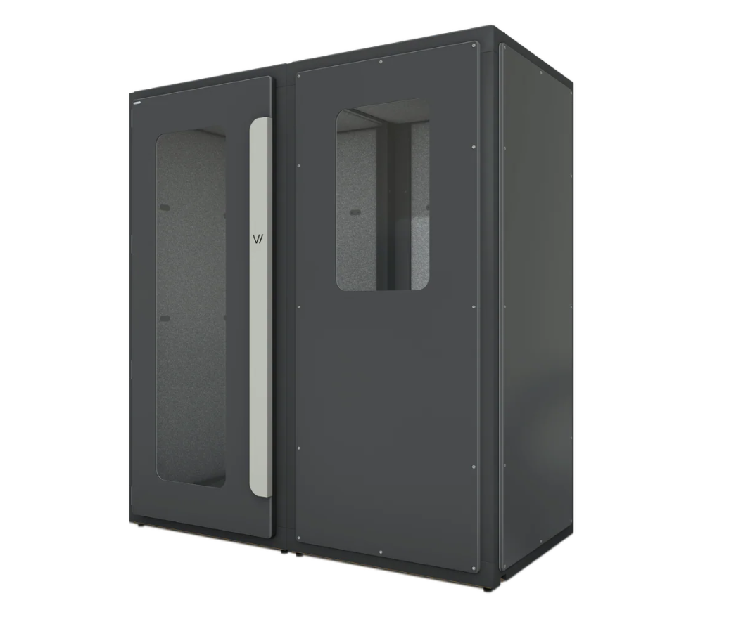 Vicoustic VicBooth Ultra C 1x2 Black Booth