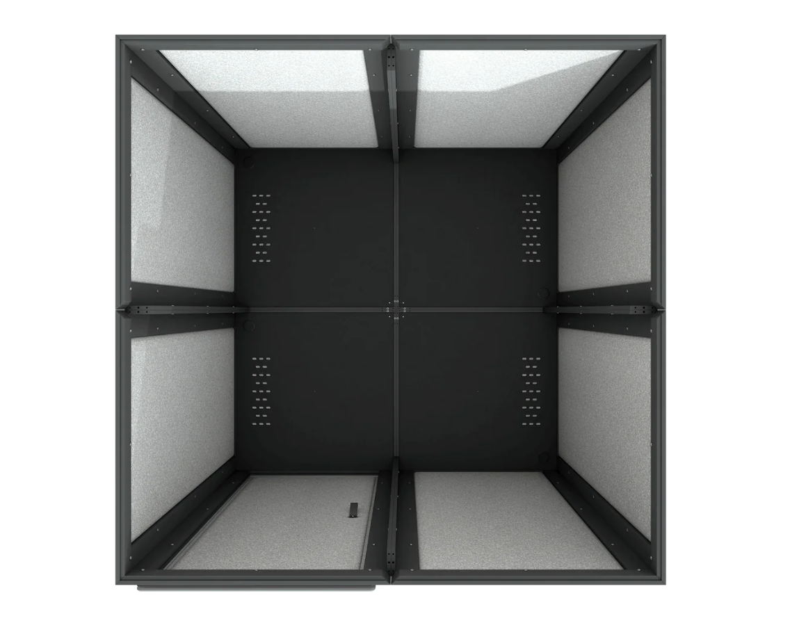 Vicoustic VicBooth Ultra A 2x2 White Matte Booth