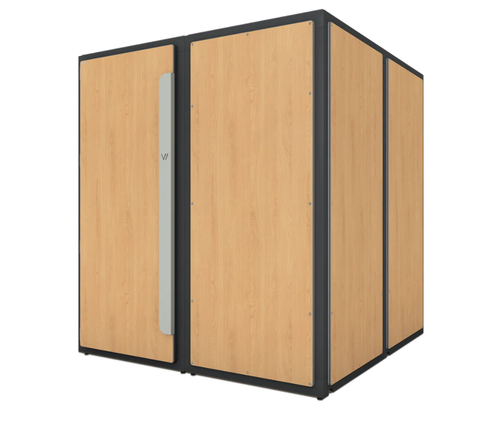 Vicoustic VicBooth Ultra A 2x2 Natural Oak Booth