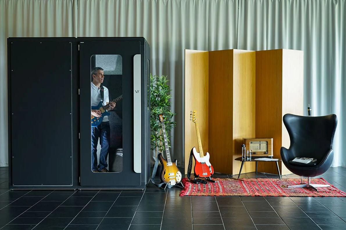 Vicoustic VicBooth Ultra B 2x2 Black Matte Booth