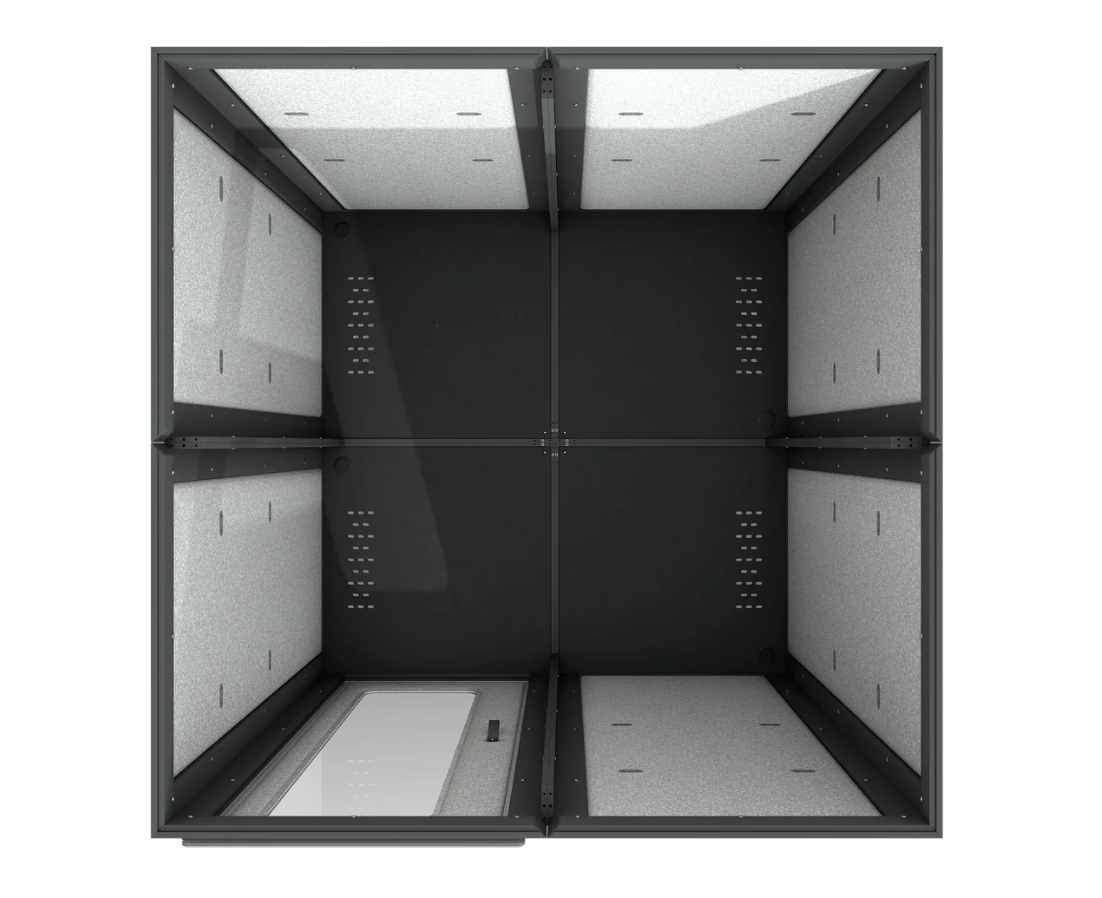 Vicoustic VicBooth Ultra B 2x2 Black Matte Booth