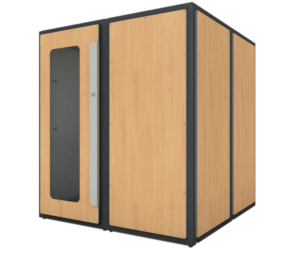 Vicoustic VicBooth Ultra B 2x2 Natural Oak Booth