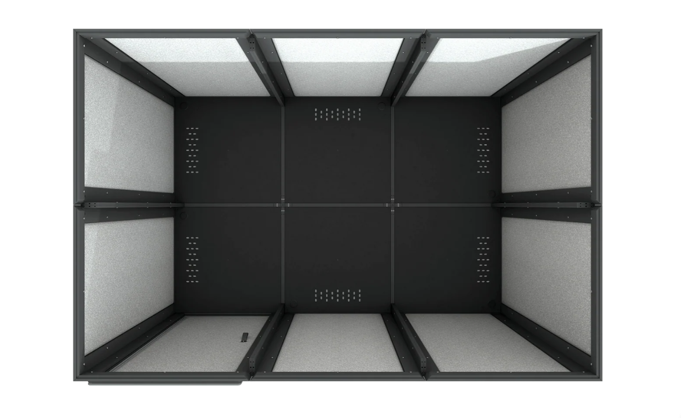 Vicoustic VicBooth Ultra A 2x3 White Matte Booth