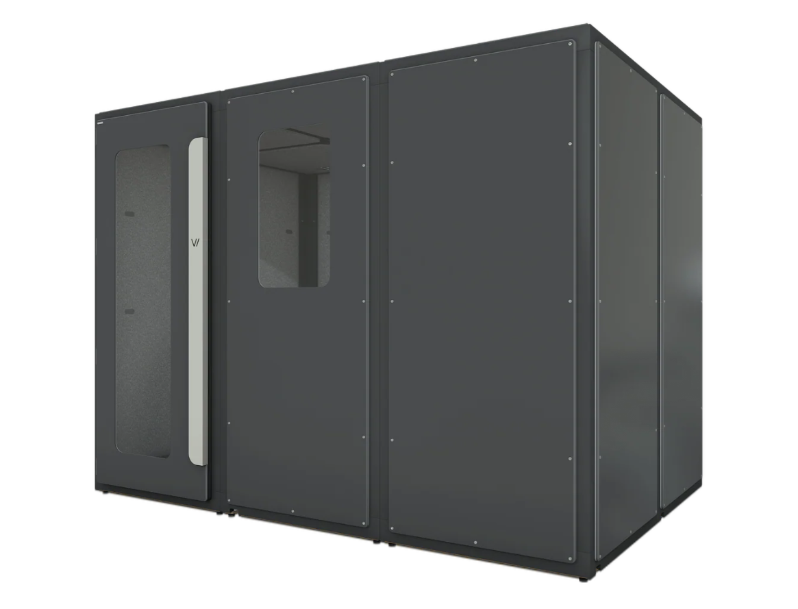 Vicoustic VicBooth Ultra C 2x3 Black Matte Booth