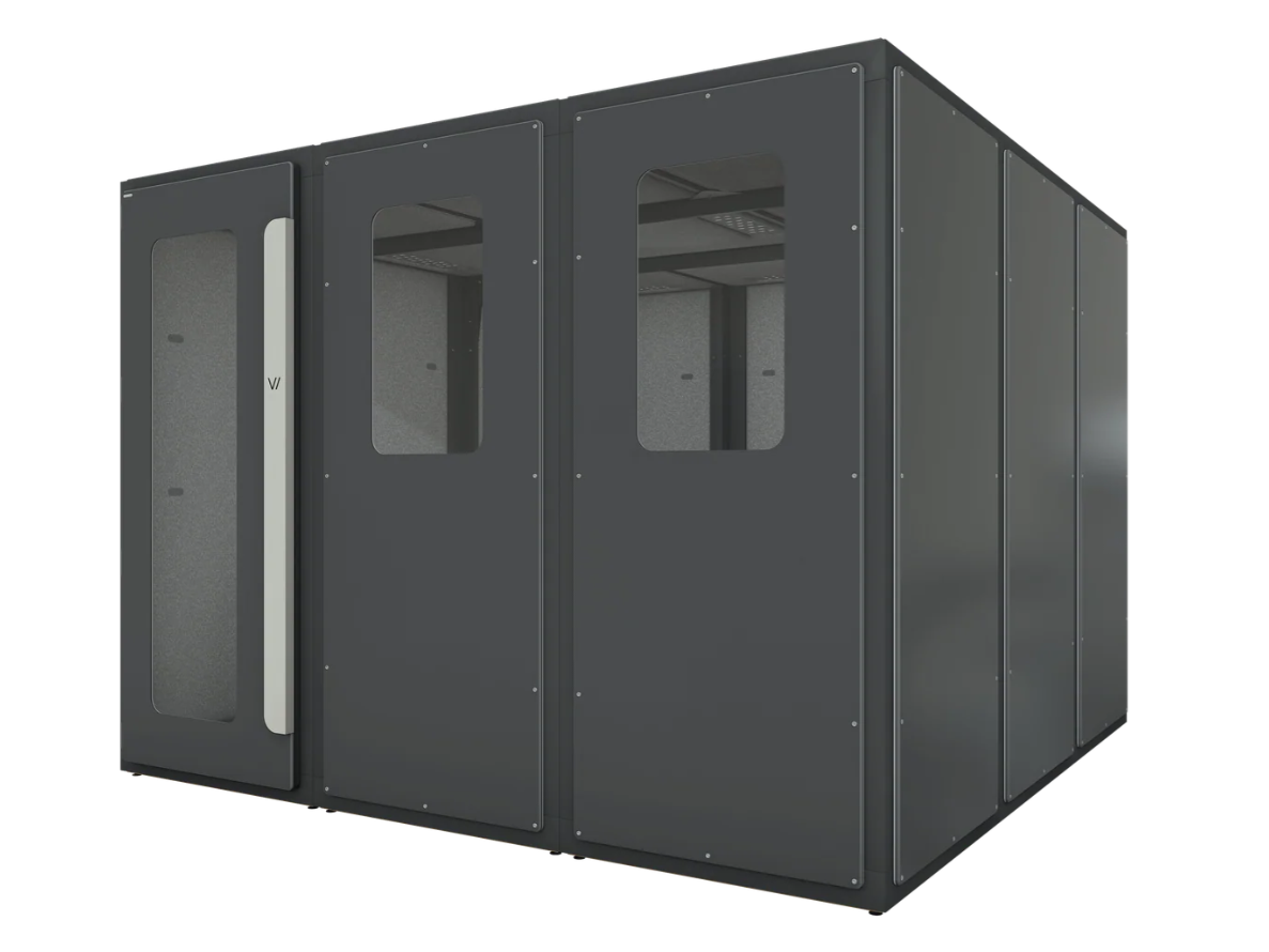 Vicoustic VicBooth Ultra C 3x3 Black Matte Booth