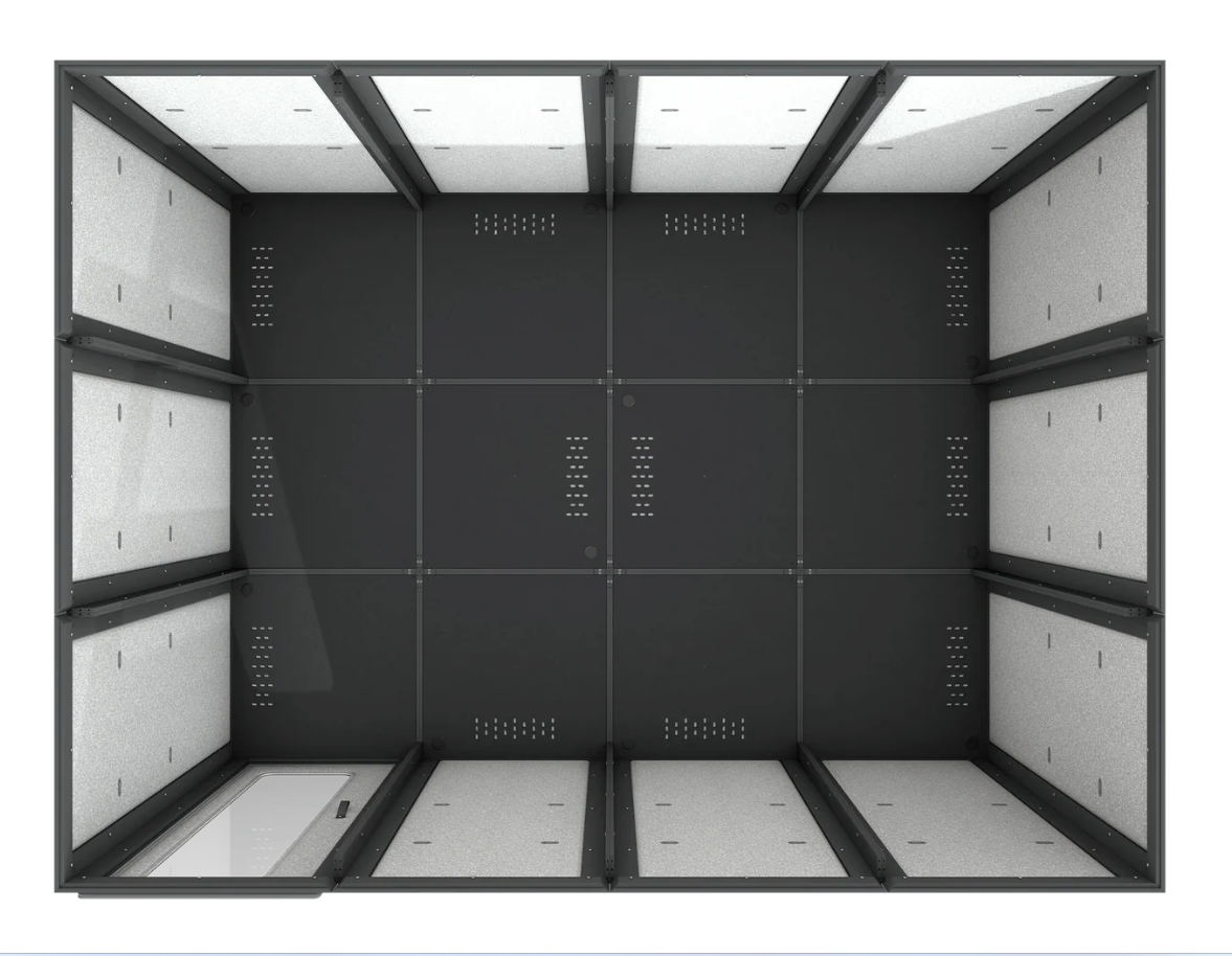 Vicoustic VicBooth Ultra B 3x4 White Matte Booth