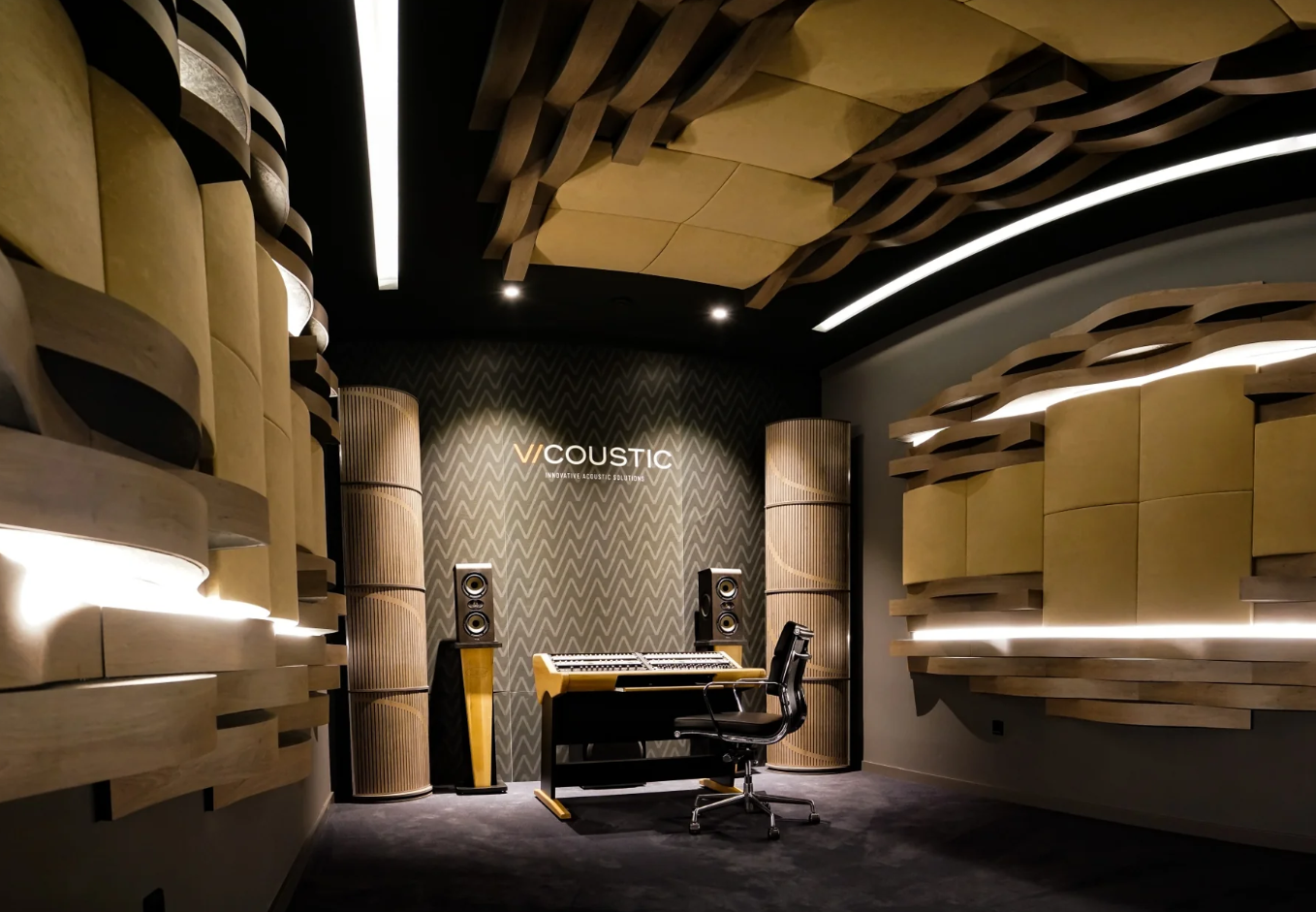 Vicoustic Cinema Round Premium acoustic panel 4 units