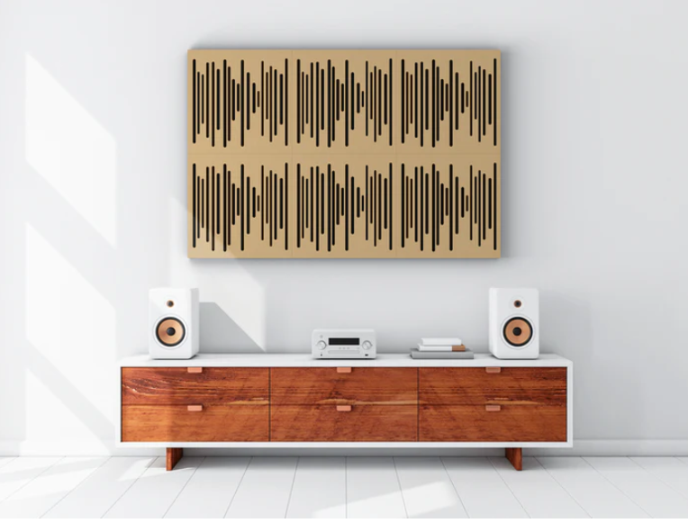 Vicoustic VicPattern Ultra Wavewood MKII acoustic panel 3 Units