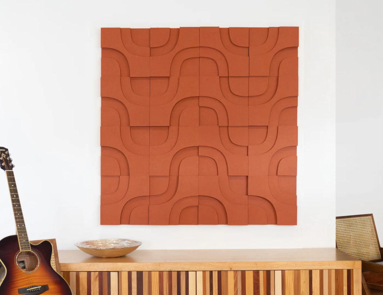 Vicoustic VicTiles 3D MidMod acoustic panels 4 pcs