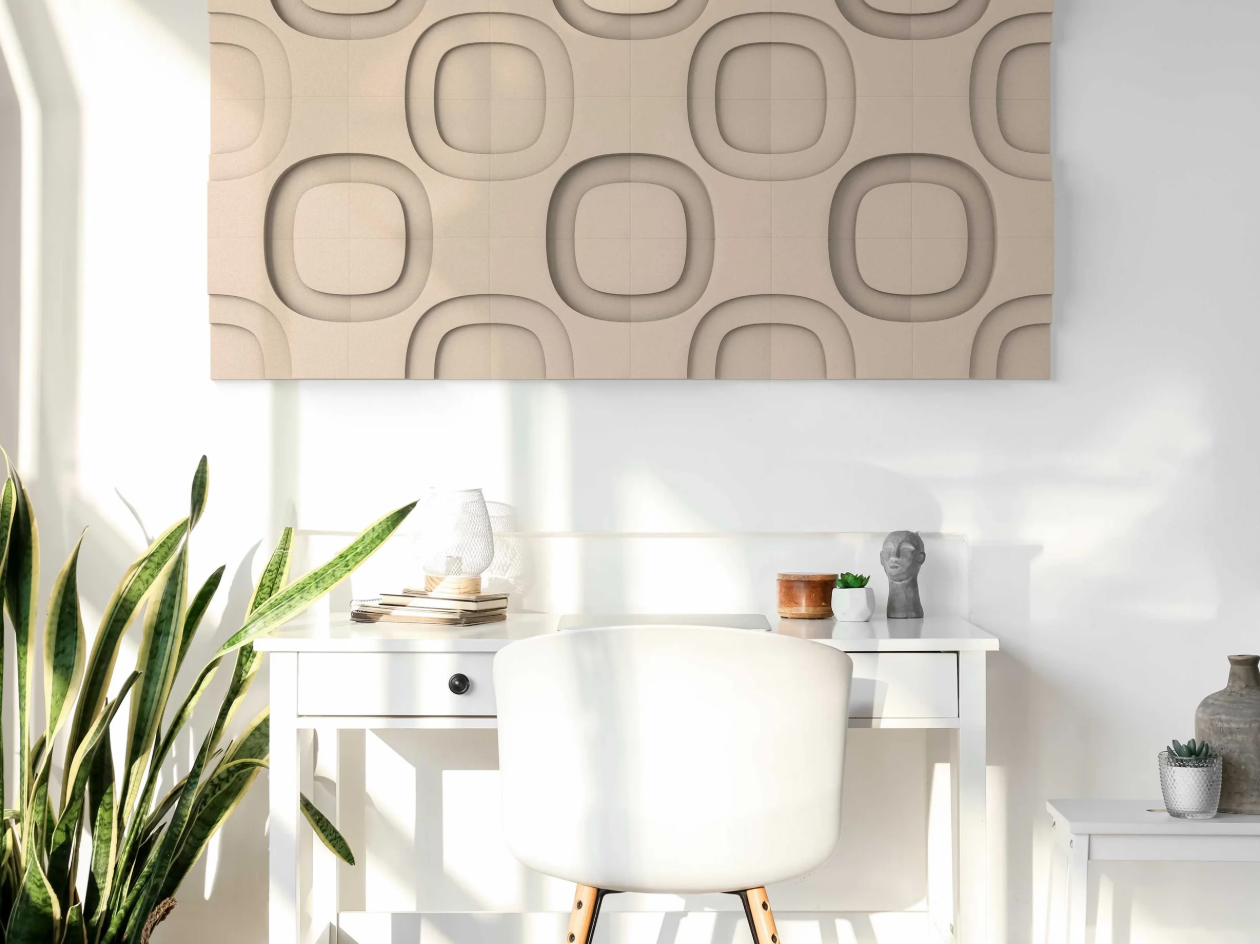 Vicoustic VicTiles 3D MidMod acoustic panels 4 pcs