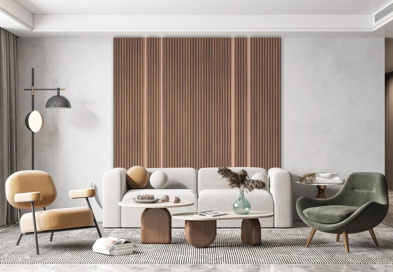 Vicoustic VicStrip 240cm acoustic slat panels 1, 2 or 4 pcs