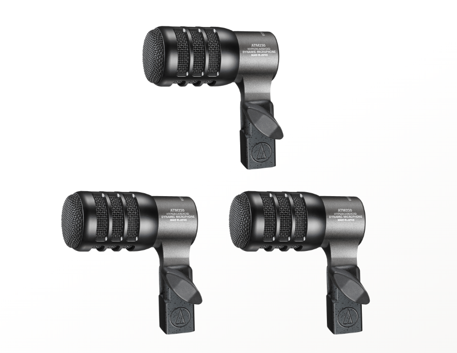 Audio-Technica ATM230PK 3-Pack Bungu mikrofoni