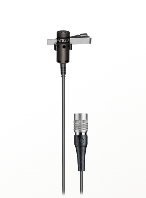 Audio-Technica AT829cW Kardioīdais kondensatora lavaliera mikrofons