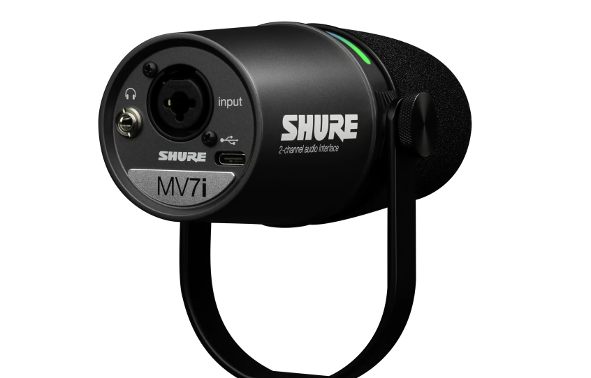 Shure MV7i Smart Microphone & Interface