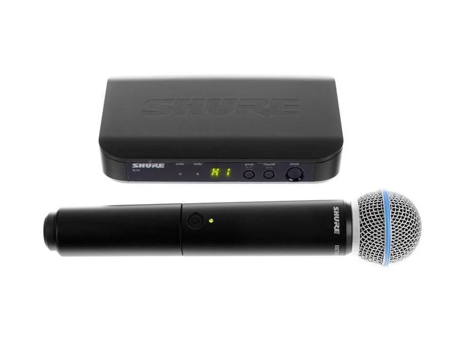 Shure BLX24E/B58-K3E Bezvadu sistēma 606-630 MHz