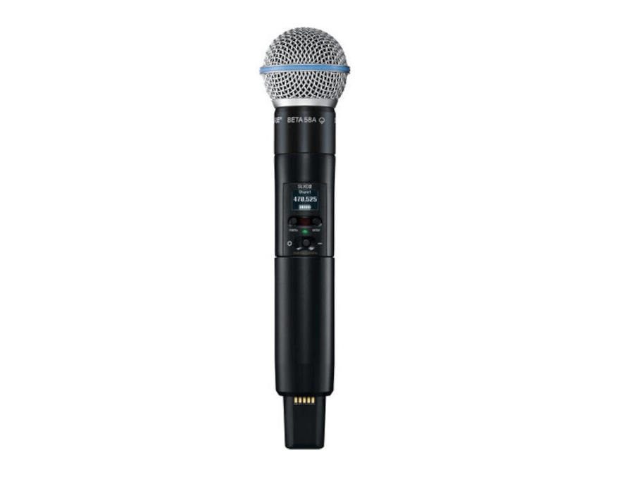 SHURE SLXD24E/B58-G59 Bezvadu sistēma 470-514 MHz