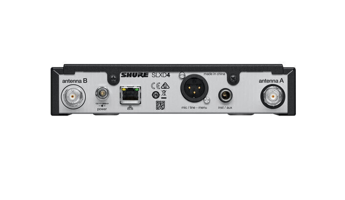 SHURE SLXD24E/B58-G59 Bezvadu sistēma 470-514 MHz
