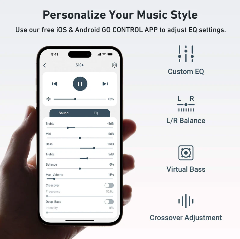 Arylic S10+ WiFi Music Streamer priekšpastiprinātājs