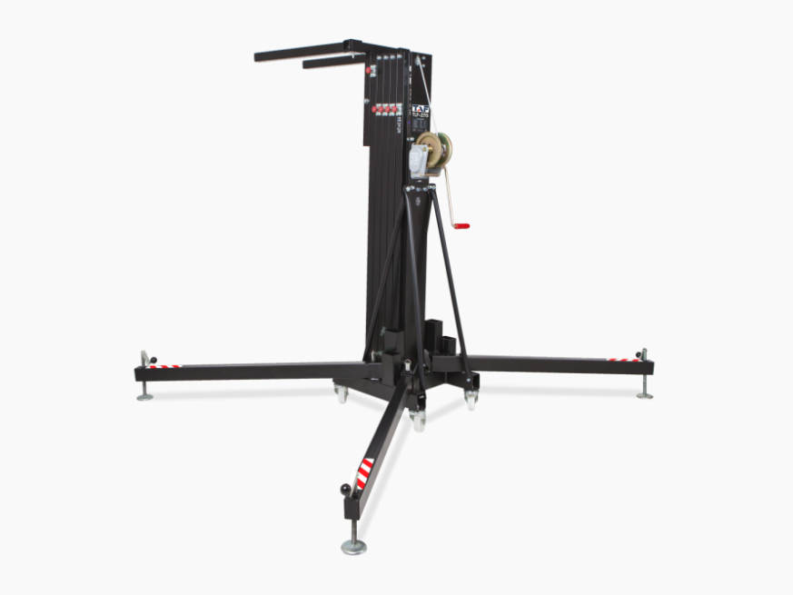 TAF TLF-270 front load truss tower lifter