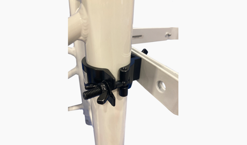 TAF 8011-B Halfcoupler slim M10, 100kg, black