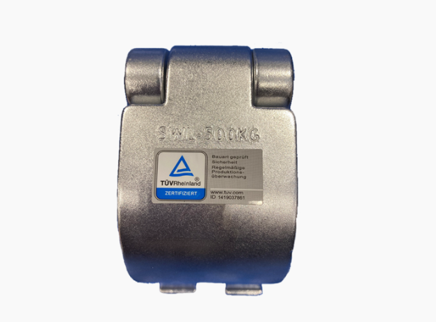 TAF 8001 Heavy duty M10 Half coupler - 500 kg, Ø 48 - 51 mm