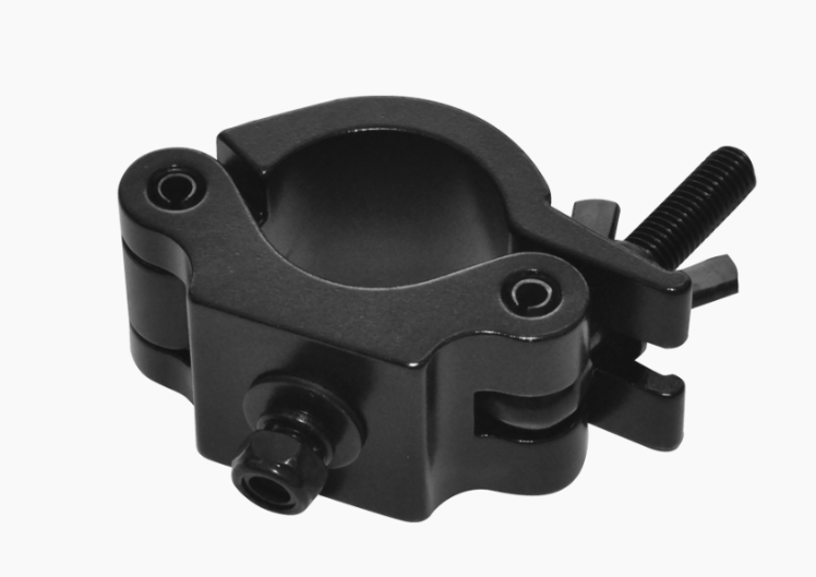 TAF 8001-B Heavy duty M10 Half coupler - 500 kg, Ø 48 - 51 mm, black